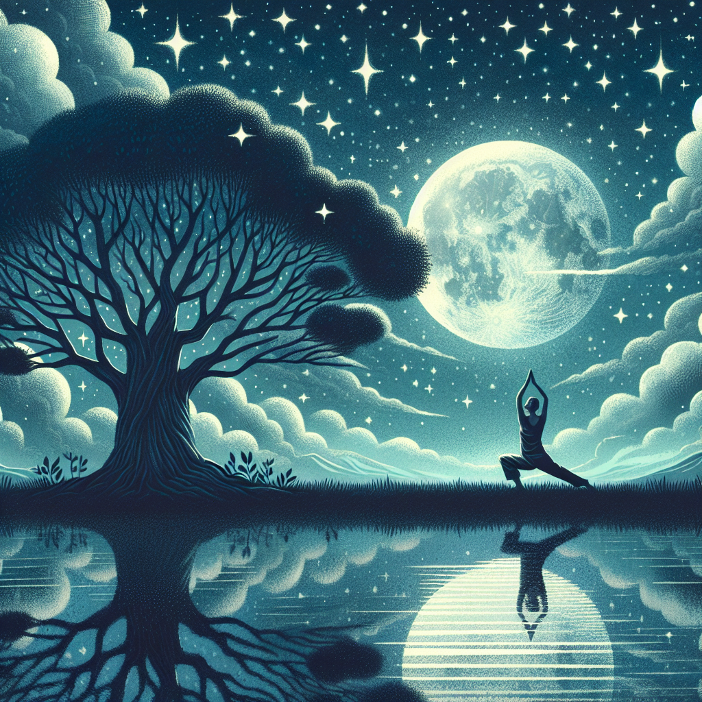 Portada de Tranquilidad Nocturna: Cómo Calmar la Mente Antes de Dormir para un Sueño Reparador