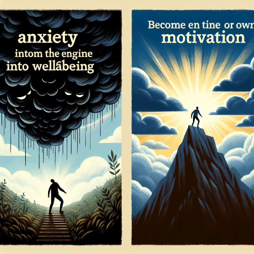 Portada de Cómo transformar la ansiedad en motivación: conviértete en el motor de tu propio bienestar