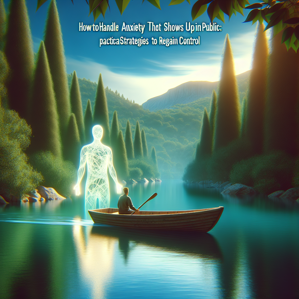Portada de Cómo manejar la ansiedad cuando aparece en público: estrategias prácticas para recuperar el control